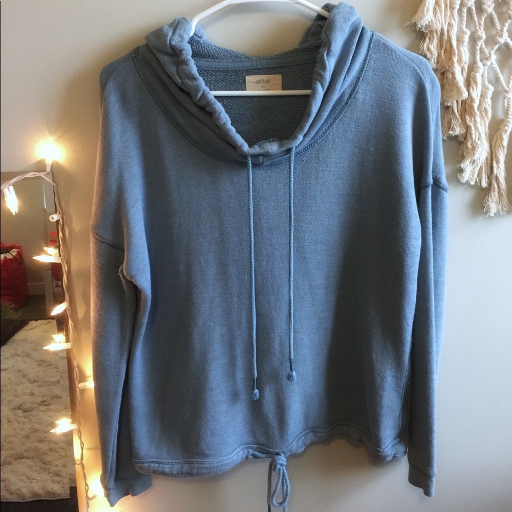 Cowl neck Aerie hoodie 